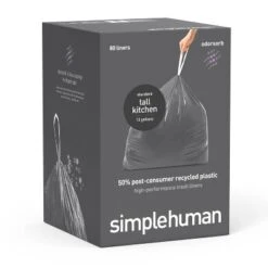 Simplehuman Odorsorb Tall Kitchen Liner Rollpack Trash Bags -Household Cleaning Supplies GUEST 0445f3c1 be90 4a33 8fc7 e63a3f21a3f1