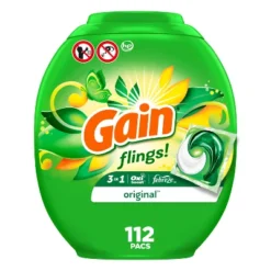 Gain Flings! Laundry Detergent Pacs - Original -Household Cleaning Supplies GUEST 08d9985c 86d7 4ca5 bfd0 bdbd5cd54031