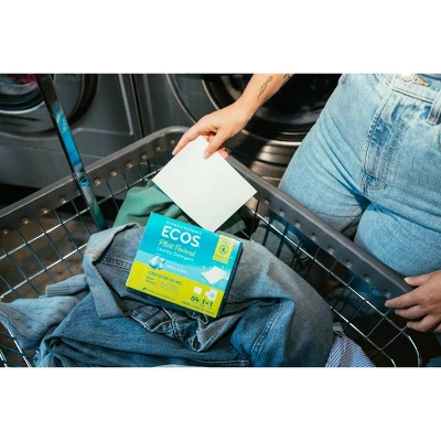 ECOS Plastic-Free Laundry Detergent Sheets - 7.9oz/64 Loads 7 ECOS Plastic-Free Laundry Detergent Sheets - 7.9oz/64 Loads - Image 5