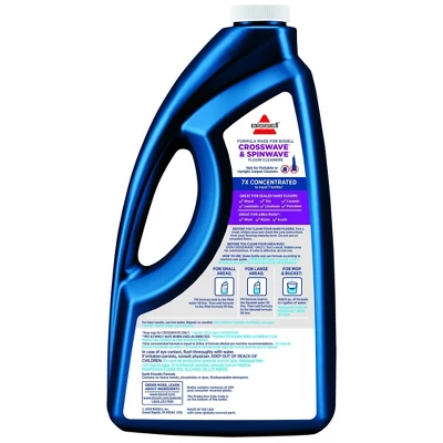 BISSELL 64 Oz. CrossWave & SpinWave Multi-Surface Floor Cleaning Formula – 17891 3 BISSELL 64 Oz. CrossWave & SpinWave Multi-Surface Floor Cleaning Formula – 17891