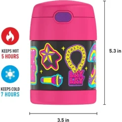 THERMOS FUNTAINER 10 Ounce Stainless Steel Vacuum Insulated Kids Food Jar With Spoon, That Girl Lay Lay -Household Cleaning Supplies GUEST 0c7a3138 8541 4460 9d7f 5f3918921a93