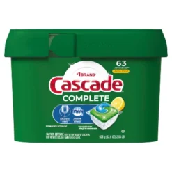 Cascade Lemon Complete Action Pacs - 63ct 22 Cascade Lemon Complete Action Pacs - 63ct -Household Cleaning Supplies GUEST 0cd94933 88cb 4dcb b0a8 cb6bbec42864