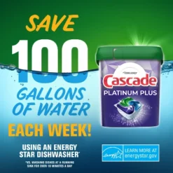 Cascade Fresh Platinum Plus Action Pacs Dishwasher Detergents -Household Cleaning Supplies GUEST 0e476adc e477 495f b981 3820950e65db