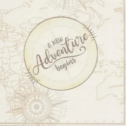 Blue Panda 100Pcs A New Adventure Begins Disposable Paper Napkins 6.5" For Graduation Party Décor Supplies -Household Cleaning Supplies GUEST 0e8cd2ad f435 4241 a807 078e542bb3bc