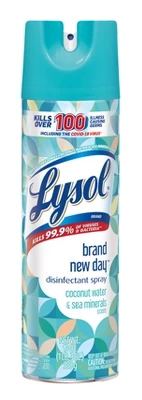 Lysol Disinfectant Spray - Coconut Water & Sea Minerals, 19 Oz