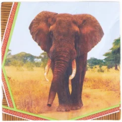 Sparkle And Bash 150 Pack Elephant Animal Luncheon Disposable Napkin Napkins Jungle Safari Birthday Party Supplies -Household Cleaning Supplies GUEST 12ad231b 4882 4998 87b4 478444a65f05