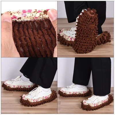 Unique Bargains Chenille Microfiber Washable Multifunctional Cleaning Shoe Cover Duster 6 Pcs 5 Unique Bargains Chenille Microfiber Washable Multifunctional Cleaning Shoe Cover Duster 6 Pcs - Image 3