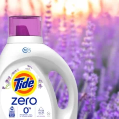 Tide Zero Soft Liquid Laundry Detergent - Lavender Scent -Household Cleaning Supplies GUEST 1c345b8b 84f6 4d14 9922 f2cae1ae009f