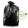 Plasticplace 42 Gal Eco-friendly Trash Bags - Black, (100 Count) -Household Cleaning Supplies GUEST 1e6369ed 1efa 45a0 8b5f e00f94c8914d 1