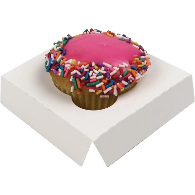 O'Creme Insert Only With White Top And Bottom For Holding 1 Cupcake In A 4 Inch X 4 Inch Cake Box - Pack Of 200 3 O'Creme Insert Only With White Top And Bottom For Holding 1 Cupcake In A 4 Inch X 4 Inch Cake Box - Pack Of 200