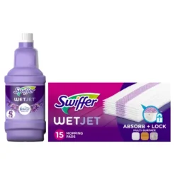 Swiffer WetJet Pad & Solution Bundle Pack - 12ct -Household Cleaning Supplies GUEST 1eeb7b1e 3e02 4365 8b05 76e3b817e098