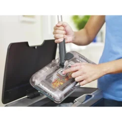 Black & Decker HFS215J01 7.2V Lithium-Ion 100-Minute Powered Cordless Floor Sweeper - Charcoal Grey -Household Cleaning Supplies GUEST 1f94ac68 b678 4210 bcad fc039a474ef3