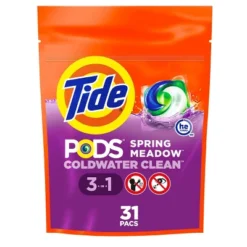 Tide Pods Laundry Detergent Pacs - Spring Meadow -Household Cleaning Supplies GUEST 20d084b1 b759 455e b6b2 3b5e6feb6f37