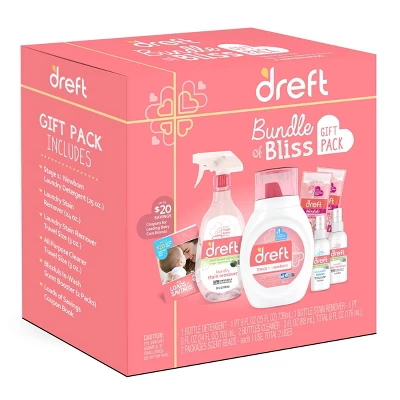Dreft Bundle Of Bliss Laundry Detergent Gift Pack - 6ct 4 Dreft Bundle Of Bliss Laundry Detergent Gift Pack - 6ct - Image 2