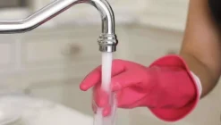 Casabella Premium Waterblock Cleaning Gloves Pink - 2 Pair (4 Gloves) -Household Cleaning Supplies GUEST 287edfec d61c 41cf b84a 64e77bfe7744