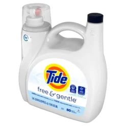 Tide Liquid Free & Gentle Laundry Detergent - 115oz -Household Cleaning Supplies GUEST 29870e2f 63bd 4a3f 90f0 f86cdaecc7d0