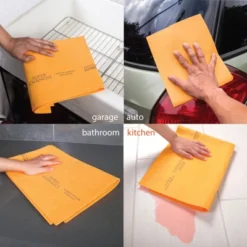 Kitchen + Home Shammy Cloths - Super Absorbent Cleaning Towels - Value 6 Pack -Household Cleaning Supplies GUEST 2a3e8294 a4e5 4897 815a 5f4ec3f8e4cb