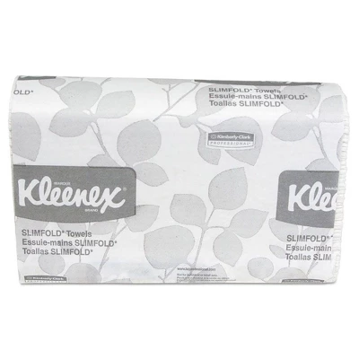 Kleenex Slimfold Paper Towel Multi-Fold 1 Case(s), 90 Towels/ Case 3 Kleenex Slimfold Paper Towel Multi-Fold 1 Case(s), 90 Towels/ Case