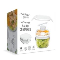 Bentgo Glass Salad Container -Household Cleaning Supplies GUEST 2cbd5525 5f52 4430 b4cd 60d3758c8b65