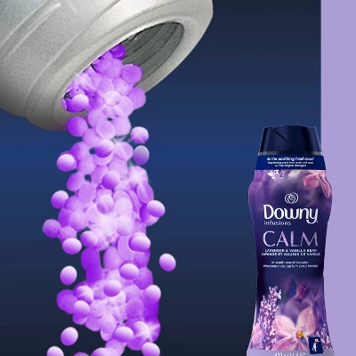 Downy Infusions Calm Lavender & Vanilla Bean Scent In-Wash Booster Beads 7 Downy Infusions Calm Lavender & Vanilla Bean Scent In-Wash Booster Beads - Image 5