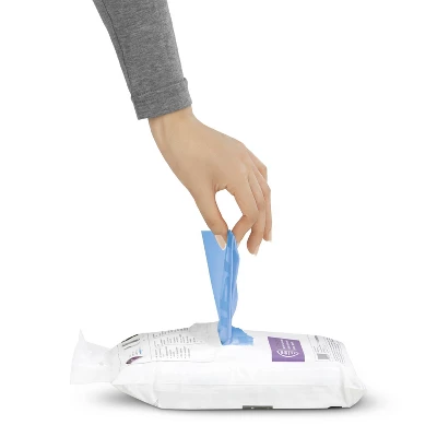 Simplehuman 16-18L 60ct Code V Custom Fit Trash Bags Liner Blue 4 Simplehuman 16-18L 60ct Code V Custom Fit Trash Bags Liner Blue - Image 2