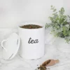 Auldhome Design-Enamelware Tea Canister -Household Cleaning Supplies GUEST 32c8d72e 1897 4007 83c9 3d39d66e5017