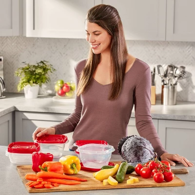 Rubbermaid Take Alongs 52pc Plastic Food Storage Container Set Clear 3 Rubbermaid Take Alongs 52pc Plastic Food Storage Container Set Clear