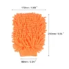 Unique Bargains Microfiber Soft Chenille Double Sided Cleaning Gloves 9.84" X 6.69" 2 Pcs -Household Cleaning Supplies GUEST 37d9c072 c0f3 4a76 8a4a 90d3920672b5