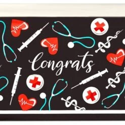 Sparkle And Bash 3 Pack Nurse Graduation Congrats Plastic Tablecloth Table Cover, Class Of 2023 Grad Party Supplies Decorations, 54 X 108 In -Household Cleaning Supplies GUEST 37f6dc53 cb9d 413e abcc 61cdbcd2075c