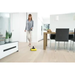 Karcher KB 5 Cordless Multi-Surface Electric Floor Sweeper Broom - Yellow