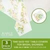 Juvale 3 Pack Bridal Shower She Said Yes Party Disposable Tablecloth Table Cover, 54 X 108" -Household Cleaning Supplies GUEST 3afbcfe7 259d 43d2 a8ab e2ff54fd96f2