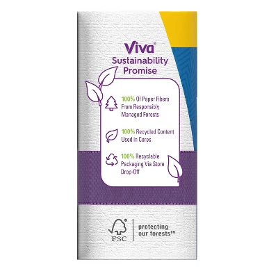 Viva Multi-Surface Paper Towels - 6 Triple Rolls 4 Viva Multi-Surface Paper Towels - 6 Triple Rolls - Image 2