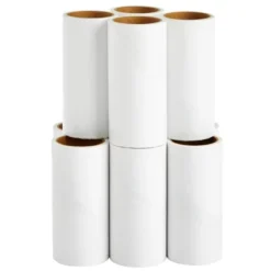 Juvale 12 Piece Sticky Lint Roller For Clothes With 10 Roller Refills, 2 Handles For Pet Hair, Travel (696 Sheets) -Household Cleaning Supplies GUEST 3f9f145a fe18 42db ad74 fbf14e9b77a7