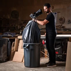 Plasticplace 20-30 Gallon Trash Bags, 1.2 Mil, Black, 30" X 36"(125 Count) -Household Cleaning Supplies GUEST 4094afb1 74a0 4ea4 b9a2 cac43584a8d2 2