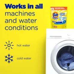Tide Simply Pods Oxi Refreshing Liquid Laundry Detergent Pacs - Breeze - 30oz/55ct -Household Cleaning Supplies GUEST 4655b64a 6458 45a1 87f2 6f61d2f33d4a