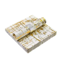 Silver Spoons Disposable Napkins For Events, Arctic Napkins, 18 PC