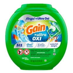 Gain Flings Oxi Waterfall Laundry Detergent -Household Cleaning Supplies GUEST 49fbb411 c637 43c2 b6c9 8e02a929e004