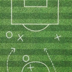 Blue Panda 100 Pack Soccer Party Disposable Paper Napkins For Sports Birthday, 6.5 X 6.5 In -Household Cleaning Supplies GUEST 4abbbc7d 236b 4c98 ad4d 2a39a016140f