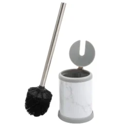 Toilet Brush With Self Closing Lid - Bath Bliss -Household Cleaning Supplies GUEST 4c524d56 f051 40ee 9846 8b0a25d10d83