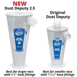 Oneida Air Systems Dust Deputy Deluxe Cyclone Separator Kit For Wet/Dry Shop Vacuums With Collapse Proof Collection Bucket -Household Cleaning Supplies GUEST 4cee4b3f dbbf 4ea2 9c68 4586d7a852f5