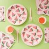 Blue Panda 80 Pack Watermelon Paper Plates For 1st Birthday, One In A Melon Party Decorations, Pink, 9 In -Household Cleaning Supplies GUEST 4e852854 a915 45d3 8112 adefc180f331