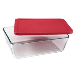 Pyrex Simply Store 11-Cup Rectangular Glass Food Storage Dish -Household Cleaning Supplies GUEST 4f237a17 f150 45a6 9f2f f96c35a7e339