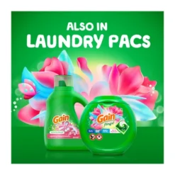 Gain + Aroma Boost Spring Daydream Scent HE Compatible Liquid Laundry Detergent - 154 Fl Oz -Household Cleaning Supplies GUEST 4fcf979e 8d04 4a5a 905f c9204fdaa817