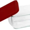 Pyrex Simply Store 11-Cup Rectangular Glass Food Storage Dish