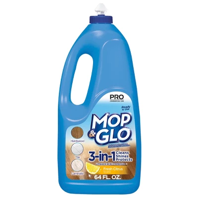 Mop & Glo Professional Multi-Surface Floor Cleaner, Fresh Citrus Scent 64 Oz 8 Mop & Glo Professional Multi-Surface Floor Cleaner, Fresh Citrus Scent 64 Oz - Image 6