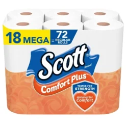 Scott ComfortPlus Septic-Safe 1-Ply Toilet Paper -Household Cleaning Supplies GUEST 50cf7554 3c3e 4081 b802 243adf45e030