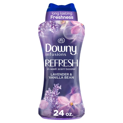 Downy Infusions Calm Lavender & Vanilla Bean Scent In-Wash Booster Beads 12 Downy Infusions Calm Lavender & Vanilla Bean Scent In-Wash Booster Beads - Image 10
