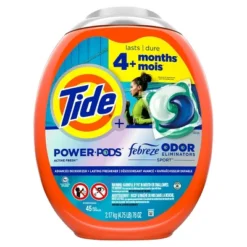 Tide Febreze Odor Laundry Detergent - Sport -Household Cleaning Supplies GUEST 57397b32 c803 4899 b662 7281525e0646