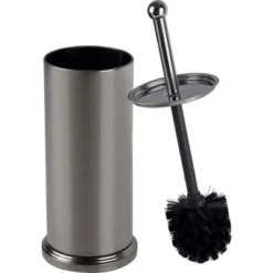 Toilet Brush Set - Toilet Bowl Set - Toilet Cleaning With Lid And Holder Bowl - Homeitusa