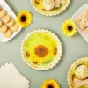 Blue Panda 48 Pack Yellow Sunflower Paper Plates For Birthday Party Supplies, Floral Baby Shower Decorations, 9 In -Household Cleaning Supplies GUEST 5881569b 12d7 4d2c bb07 6c1b1f5e4267